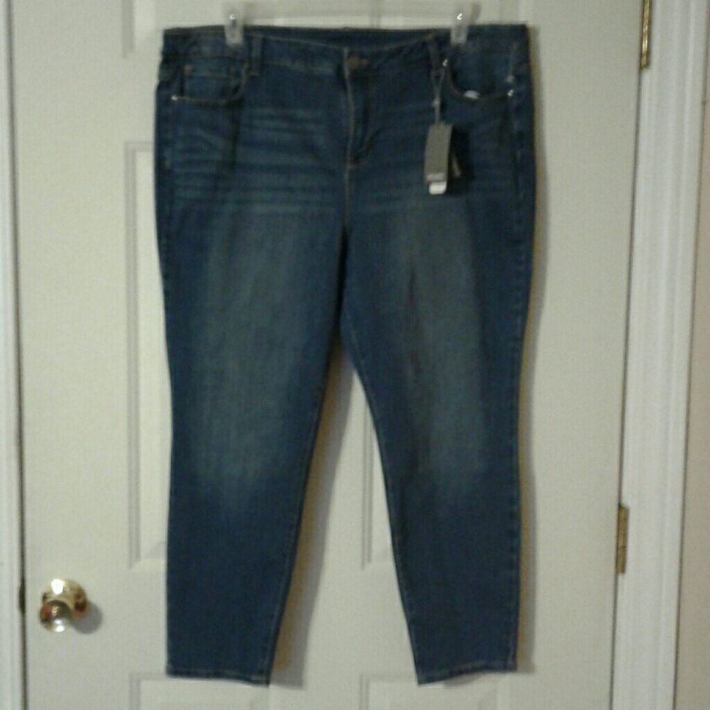 Sears Clasic Plus Size Skinny Jeans